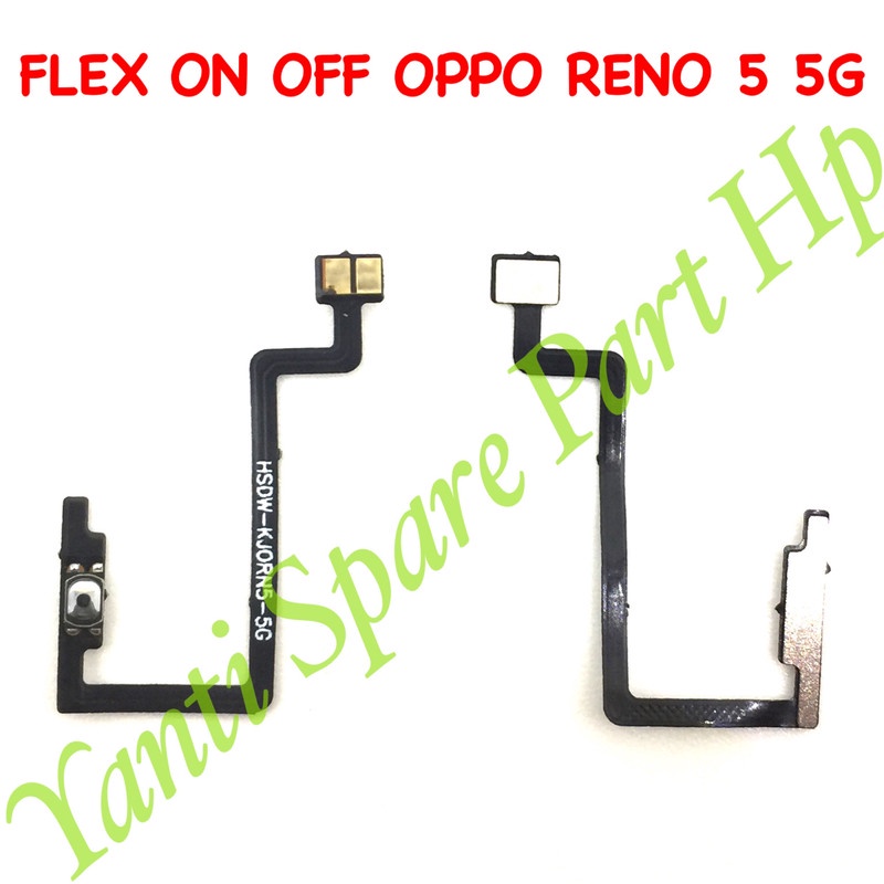 Flexible On Off Oppo Reno 5 5G Original Terlaris New