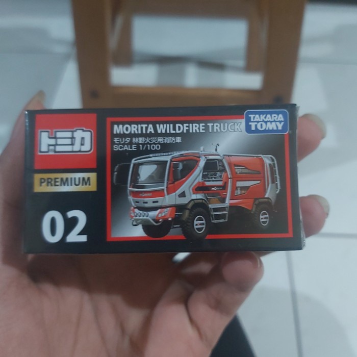 TOMICA PREMIUM 02: MORITA WILDFIRE TRUCK TERMURAH