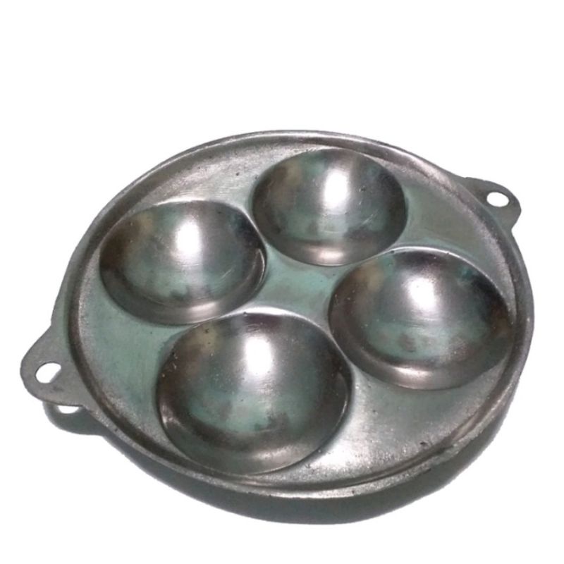 Cetakan baklor lubang 4 | cetakan kue cubit | cetakan kue lumpur