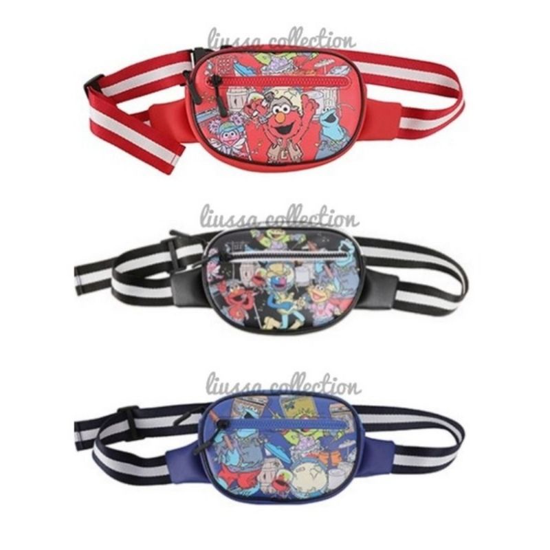 Tas Miniso - Sesame Street Rock Singer Crossbody Bag