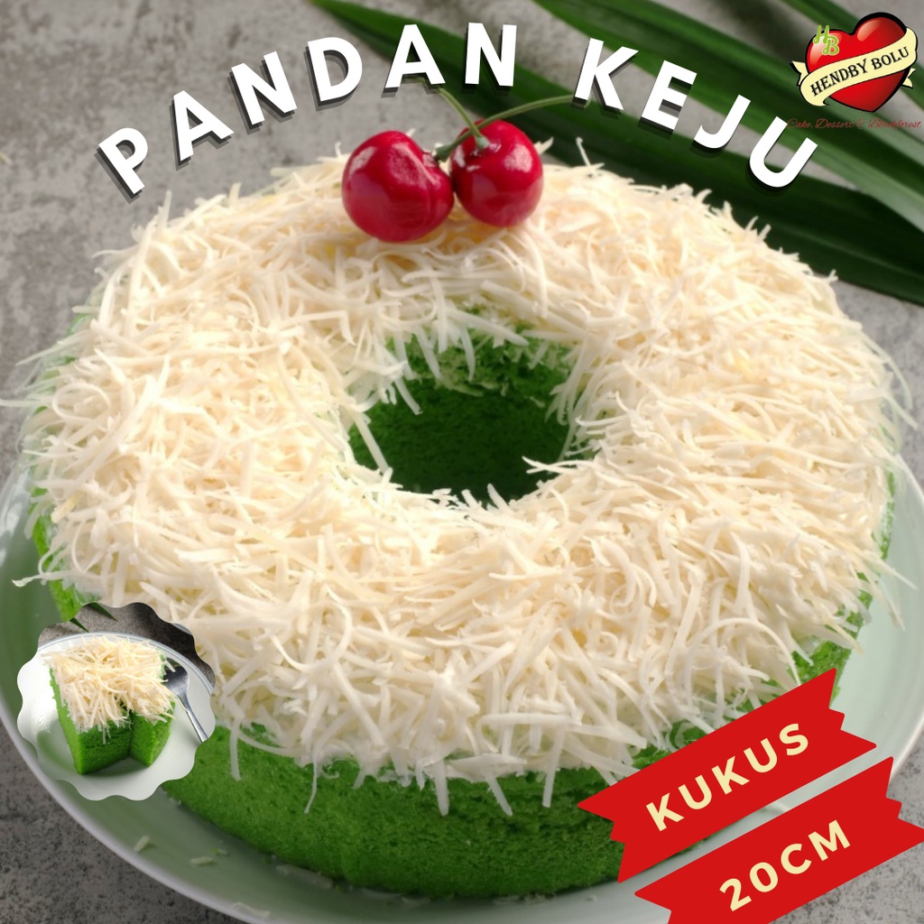 

Bolu Pandan Kukus / Kue Pandan Keju / Bolu Kukus / Kue Bolu / Cemilan Manis / Cheese Cake