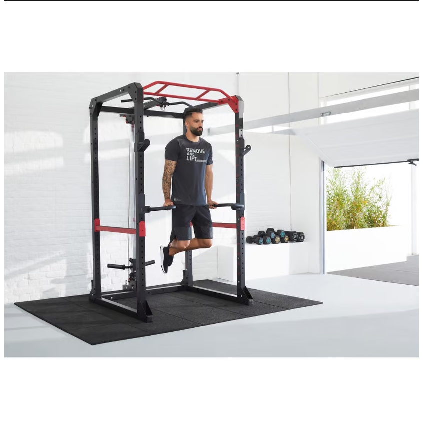 CORENGTH Dips Rack Accessory Latihan Beban Fitness Pegangan Ergonomis