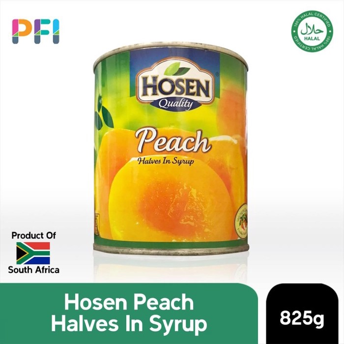 

HOSEN PEACH HALVES 825GR