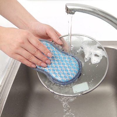 ⭐️𝐈𝐇𝐒 𝟓𝟕𝟎 𝐋𝐚𝐦𝐩𝐮𝐧𝐠⭐️Spons Cuci Piring Panci Dua Sisi Sponge Double Dishwash