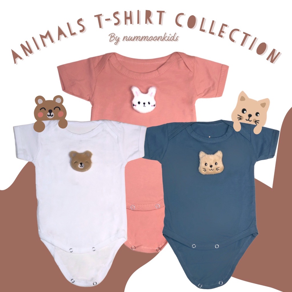 (NUMS) JUMPER BAJU BAYI BONEKA JUMPER BONEKA, BAJU ANAK LUCU, BAJU BAYI LUCU, JUMSUIT BAYI, BAJU NEW