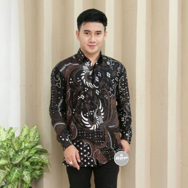 BATIK PRIA | LENGAN PANJANG | SIZE M L XL XXL XXXL TERLARIS