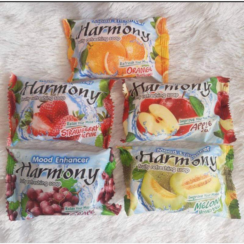 Sabun Harmony 70gr | Sabun Batang Harmoni | Sabun Buah Harmony Fruity Refresing Soap