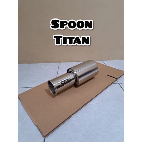Knalpot Mobil Spoon Sport Titan