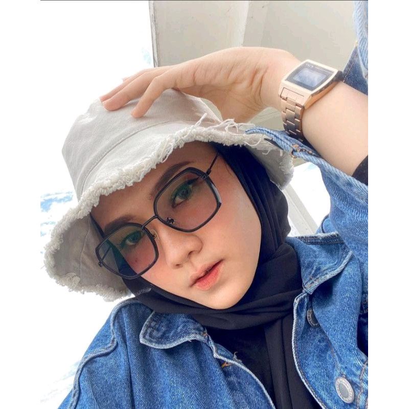 Frame kacamata Morena,GRATIS Lensa Minus,Kacamata Photocromic | Kacamata Minus Bluecromic