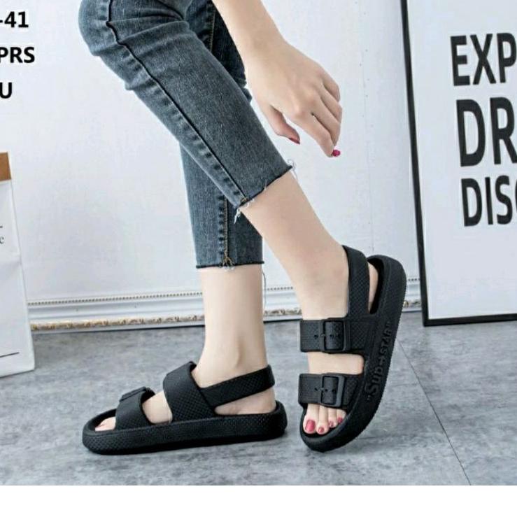 {ISK.09Ja23ᵀ} Sun-JULIET Jelly Sandals Import Gladiator 1991-X1B Balance