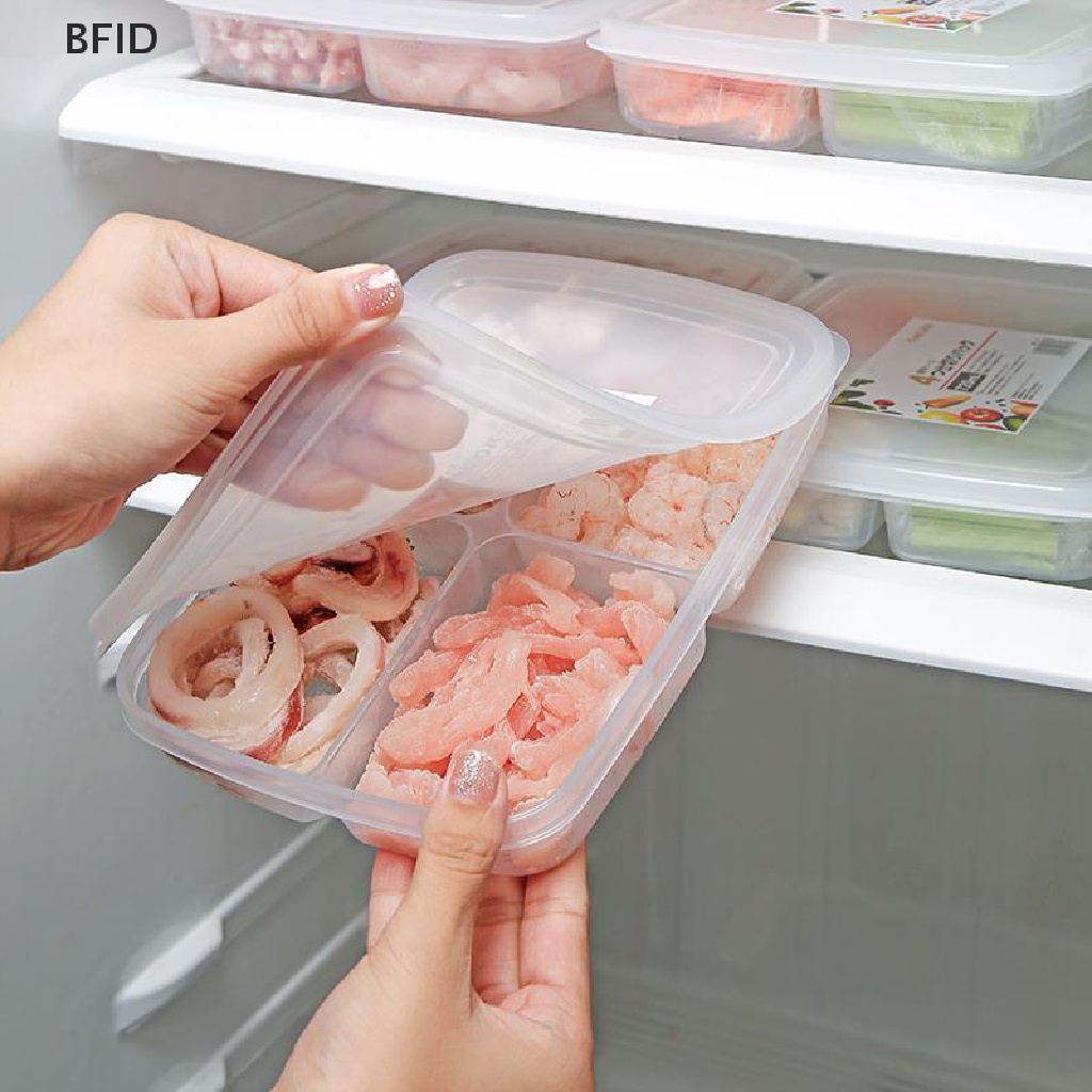 [BFID] Kulkas Daging Beku Kotak Penyimpanan Empat Kompartemen Food-grade Freezer Box [ID]