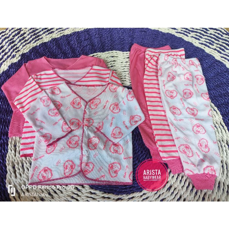 NEW SERIES, SERI PINK HELLOKITTY Paket hemat baju+celana bayi