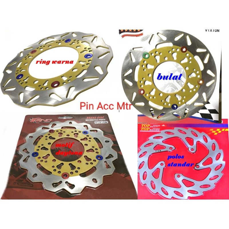 piringan Disc Cakram Depan Vixion Old New Uk-Standar 245mm Polos Vixion 2012/2017