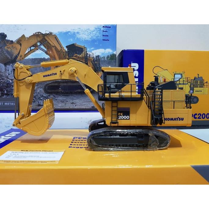 Diecast Miniatur Alat Berat Komatsu PC2000-8 Backhoe (1:50) ---MURAH---