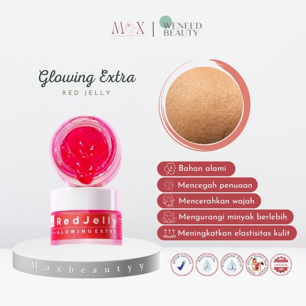 Weneed Beauty Niacinamide Brightening Gel Red Jelly