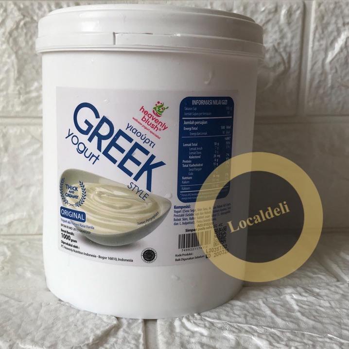 

Limited [KP8] HEAVENLY BLUSH GREEK PLAIN YOGHURT/ GREEK PLAIN YOGURT/ GREEK YOGHURT ORIGINAL 1 KG