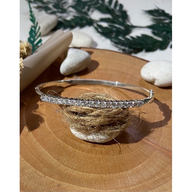 Perhiasan Gelang Perak Asli fashion wanita terbaru/gelang perak murni