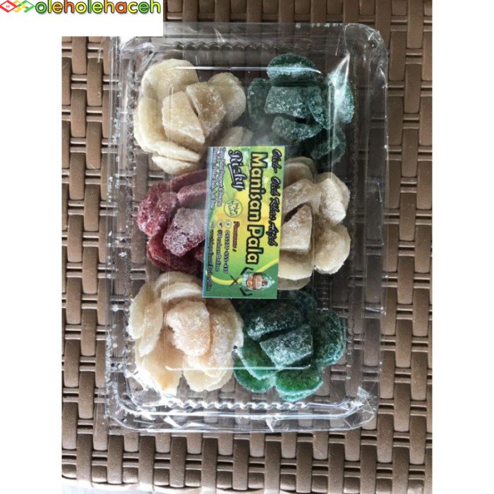 

Manisan Pala khas Aceh/oleh-oleh khas Aceh