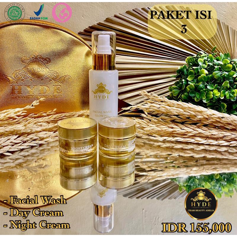 Hyde Beauty Skincare Isi 3 | Perawatan Wajah Flek Hitam