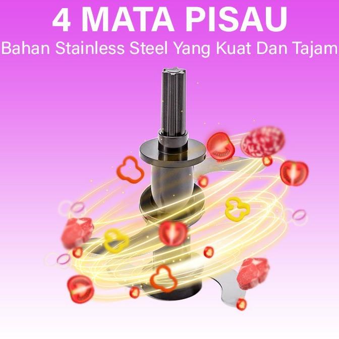 TERBARU Blender Kapsul Capsule Cutter Quatre Mini Coper Pencacah Daging