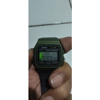 Casio f91w bekas preloved