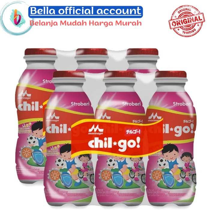 

Chilgo Milk Cokelat - Vanilla - strawberry-Melon-original 130 mL/ 6pcs