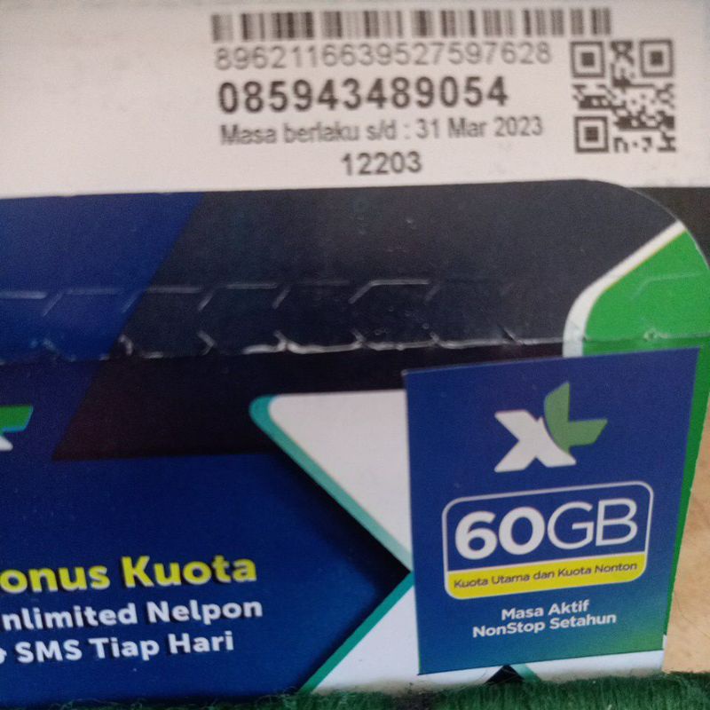 Kartu perdana xl nonstop 1 tahun