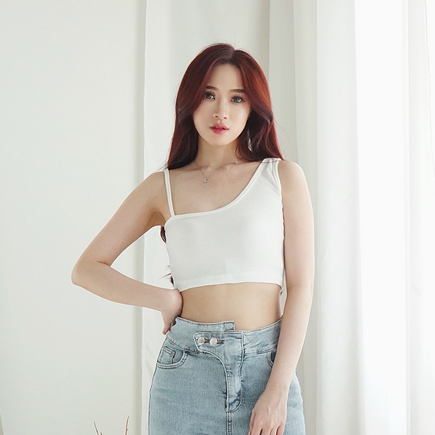 CAVALU Korean Knit Tanktop Korea Crop Top 127