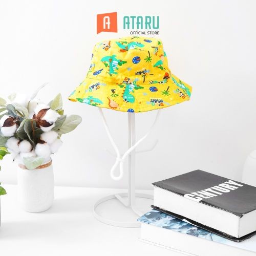 Topi Ataru Topi Bucket Anak Dino - Kuning
