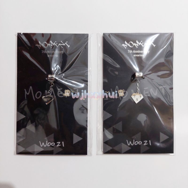 charm woozi moment 7th anniversary seventeen SEALED
