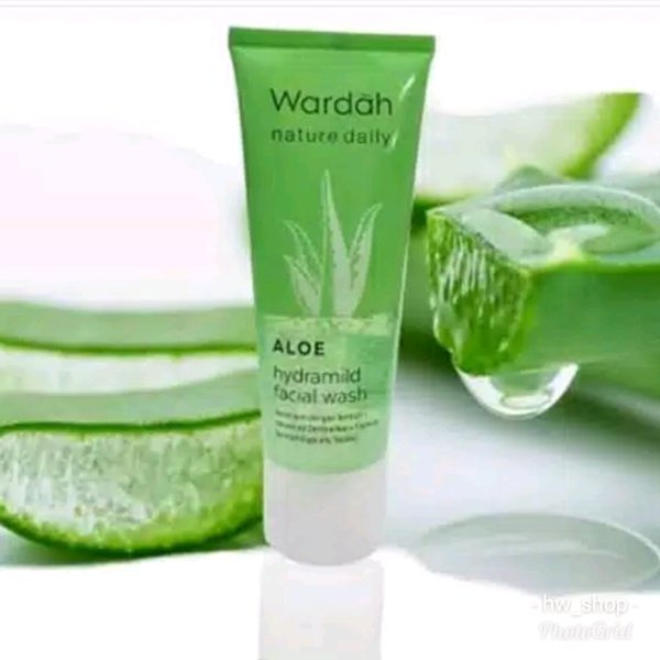 MFI - WARDAH NATURE DAILY ALOE HYDRAMILD FACIAL WASH 60 ML