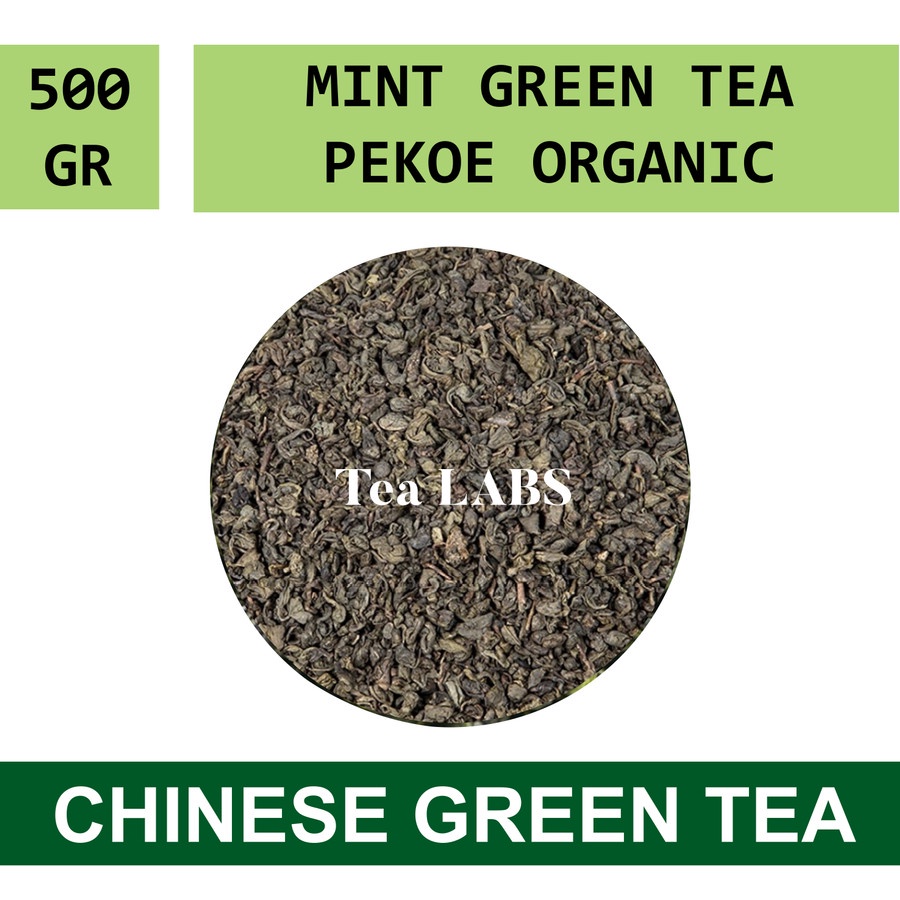 

Peppermint Green Tea / Teh Hijau Rasa Mint 500 GRAM