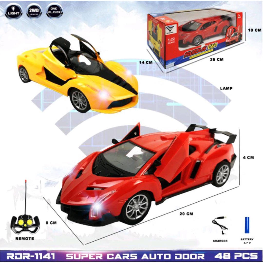 Mainan mobil remot/RC premium toys