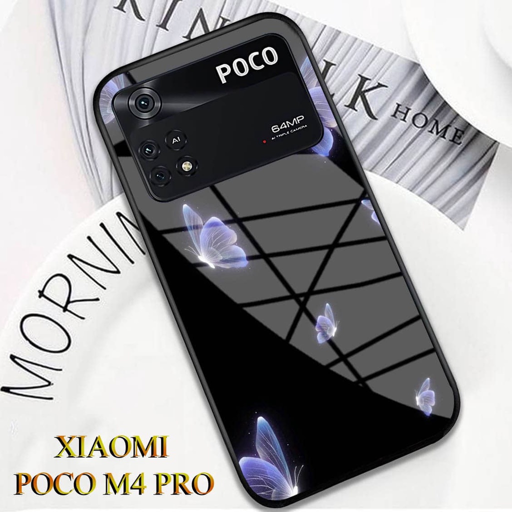 Softcase Kaca For POCO M4 PRO - Case Handphone POCO M4 PRO [T84].