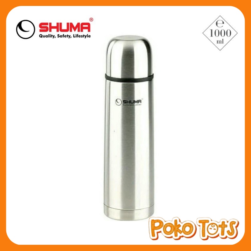 Shuma Thermos Bottle 1000ml Vacuum Flask Termos Air Panas 1 liter