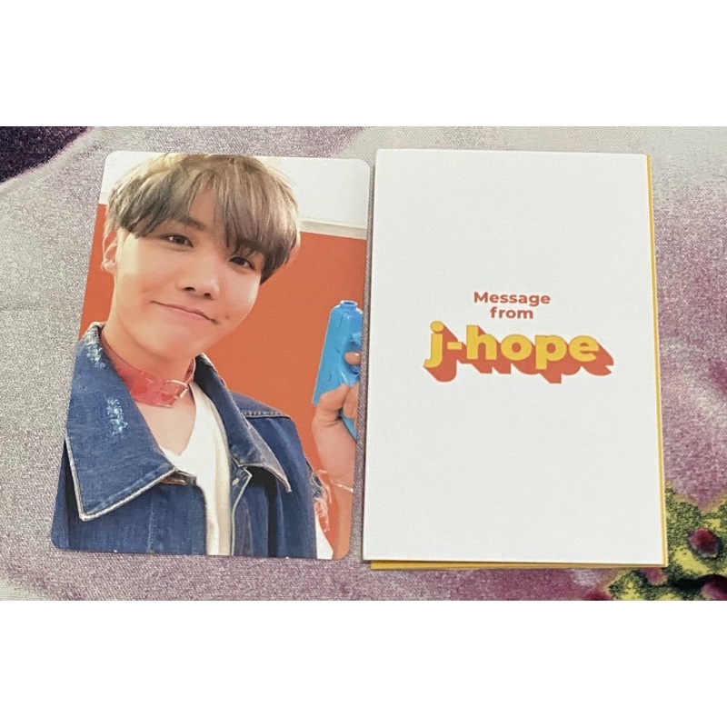 Pc jhope butter cream dan jhope message