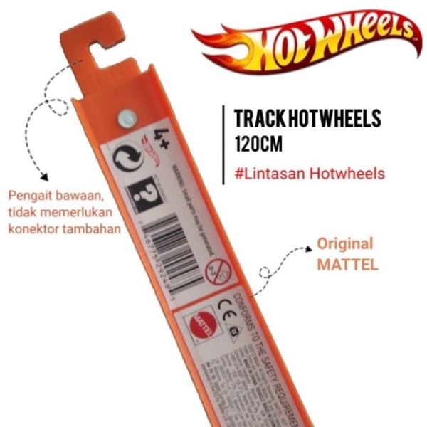 TRACK CUSTOM Limited HOTWHEEL NEW WHEELS MATTEL ORIGINAL HOT Jual 120CM LINTASAN