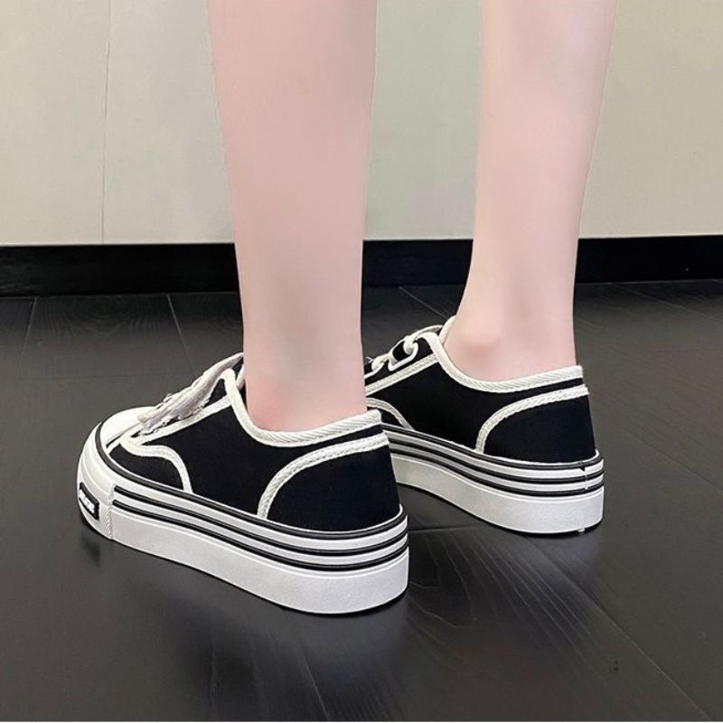 RYX - Heartie Xena Sepatu Sneakers Tali Wanita Fashion Casual / Olahraga - Ori Import
