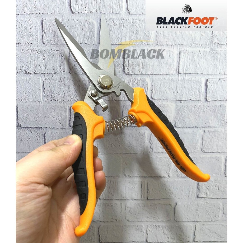 BLACKFOOT Gunting Multifungsi 8 inch Seng Dahan Kain Kertas Serbaguna