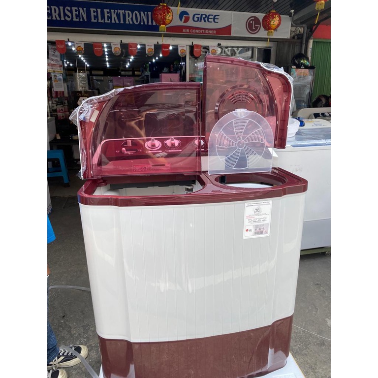 LG Mesin Cuci 9kg P9050RTB Twin Tube Manual