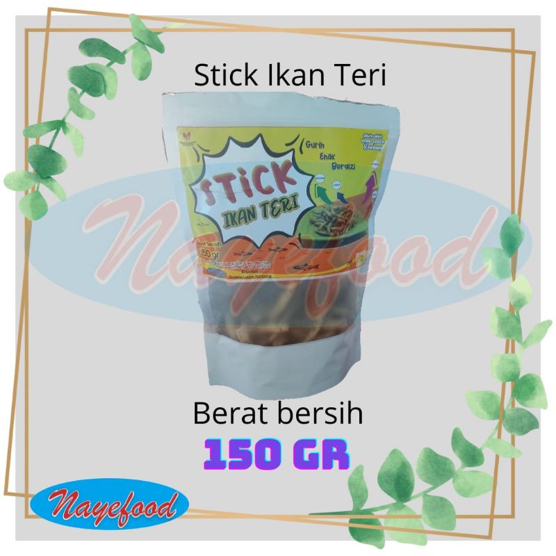 

Makanan ringan, keripik ikan, Stick Teri, stik teri, cemilan rasa ikan teri, cemilan sehat