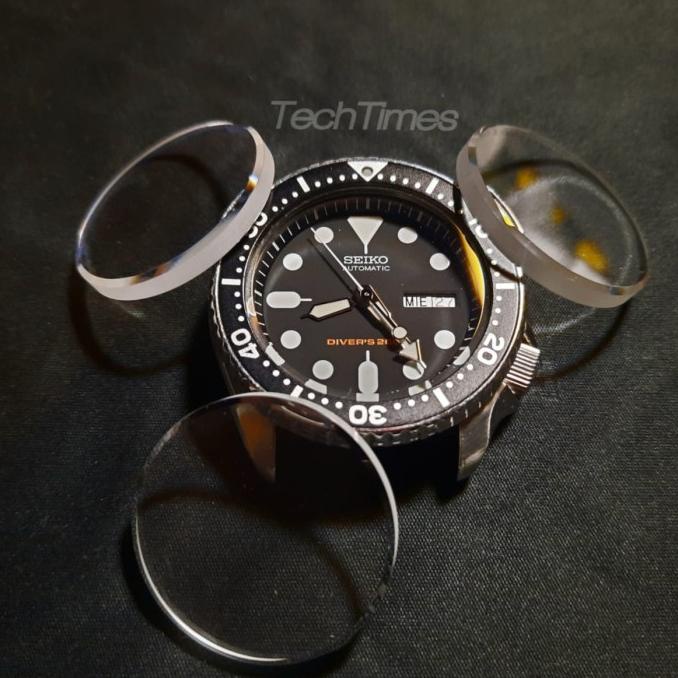 Seiko SKX Sapphire Crystal Kaca Jam Sapphire Seiko SKX/SRPD Flat Bevel