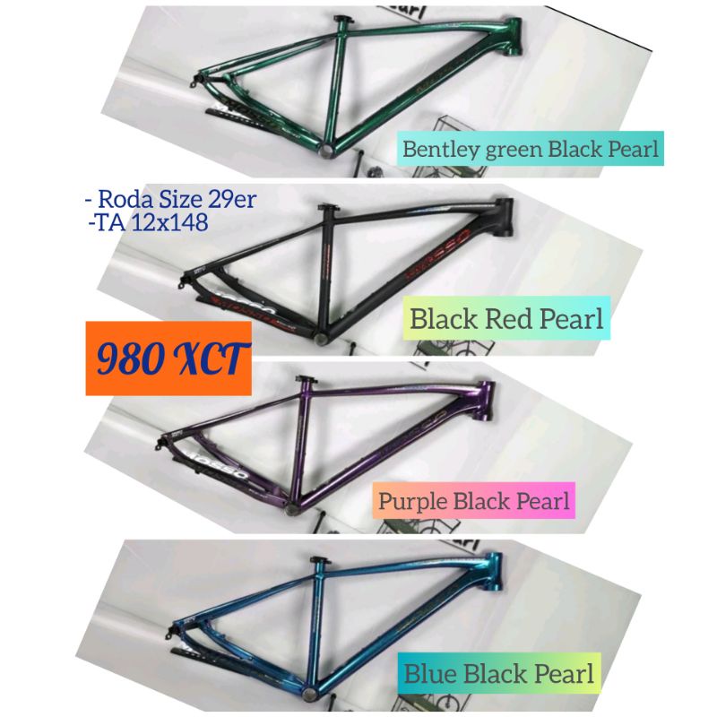 FRAME MOSSO 980XCT RODA 29ER RANGKA SEPEDA MTB MOSSO 980 XCT ALLOY SUPERLIGHT