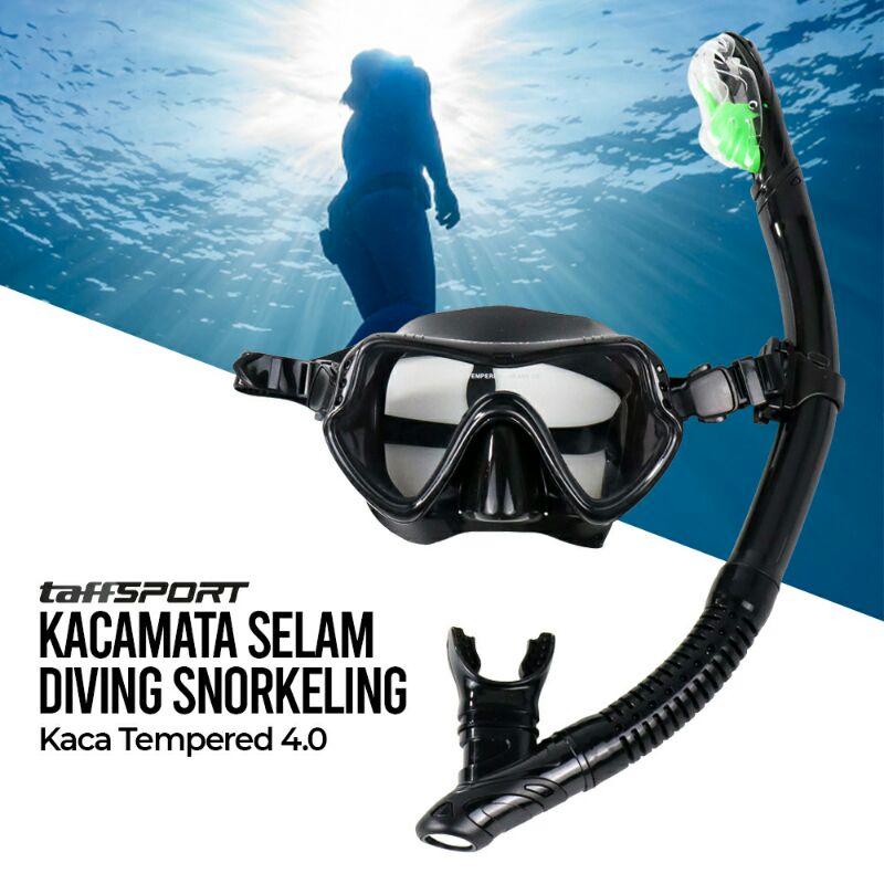 Kacamata Renang Diving Snorkeling Taffsport Original