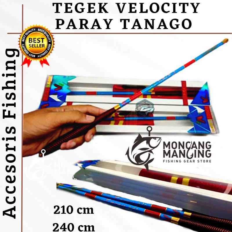 NEW JORAN TEGEK VELOCITY PARAY TANAGO MICRO FISHING LENTUR MURAH KUAT