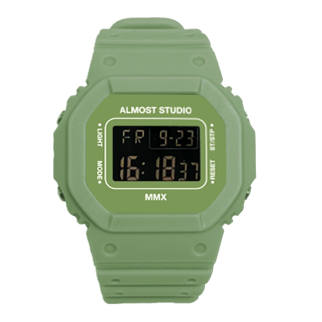 Almost Studio - Jam Tangan Digital - Matcha