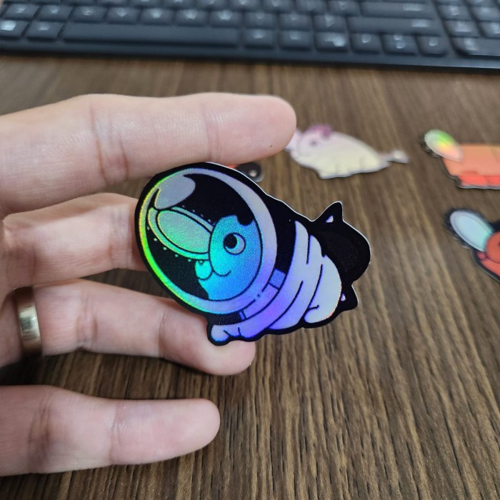 

Sticker Hologram Anime - PSH1363 - Chainsaw man - Pochita