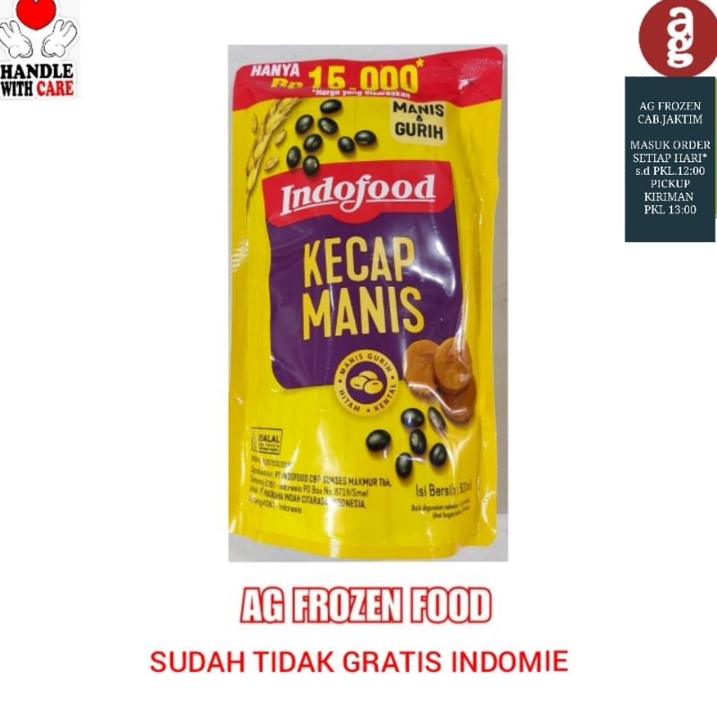 

Indofood Kecap Manis Reffil 520ml