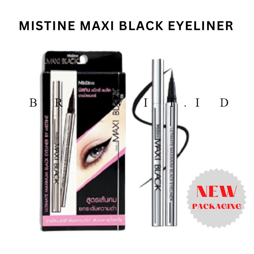 [PROMO] Eyeliner Mistine Ultimate Maximum Black Thailand