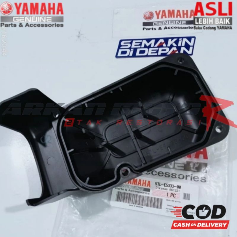 COVER TUTUP ATAS CVT MIO SPORTY SMILE GARNISH 2003-2012 ORIGINAL ORI YAMAHA